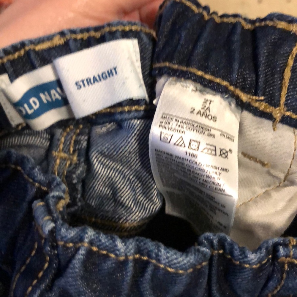 Old navy straight leg jeans - Picture 3 of 3